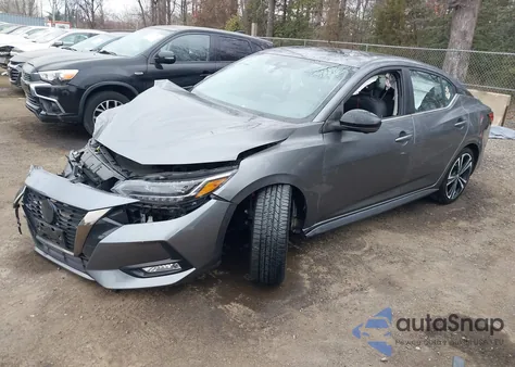 2022 Nissan Sentra Sr Xtronic Cvt из США, поврежденный, VIN 3N1AB8DV9NY320274